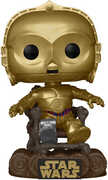 FUNKO POP! STAR WARS: Return of the Jedi 40th - C3P0 in chair