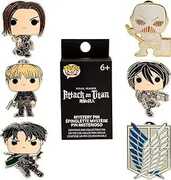 FUNKO Pop! 6-Piece Blind Pin Set: Attack on Titan S4 Characters