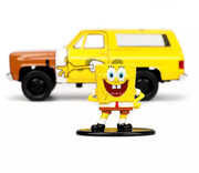 Jada Toys - 1:32 '80 Chevy Blazer K5 With Sponge Bob Figure 
