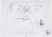 WETA Workshop - The Lord of the Rings Trilogy - The Door of Bag End Blueprint Replica Art Print