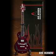 Axe Heaven Keith Richards 1981 Zemaitis Macabre Mini Guitar Replica Collectible KR-162 