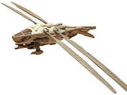 Dune - Harkonnen Ornithopter Die-Cast 10.5" Flying Machine Ship