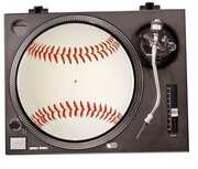 Baseball - Graphic Turntable Slip Mat 
