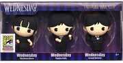 MGM Wednesday 3D Foam Bag Clip 3 piece Set