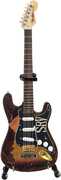 Stevie Ray Vaughan Fender Strat Distressed SRV Custom 10 Inch Miniature Guitar 