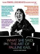 What She Said: The Art of Pauline Kael , Alec Baldwin