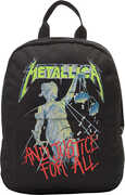 Rocksax - Metallica - Justice For All - Mini Backpack (Black) 