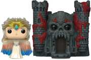 Funko POP! Town: Masters of the Universe - Sorceress with Castle Grayskull (He-Man, MOTU) 