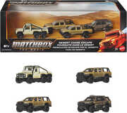 Matchbox: The Movie Desert Chase Escape 1:64 Scale Die-Cast Vehicles 4-Pack