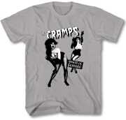The Cramps - Smell of Female - T-Shirt - Small (Gray) 