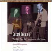 Busoni Recalled-Indian Fant/ Sa , F. Busoni