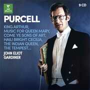 Purcell: King Arthur, Music for Queen Mary, The Indian Queen, The Tempest… (9CD) , John Eliot Gardiner