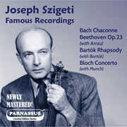 Joseph Szigeti: Famous Recordings , Joseph Szigeti