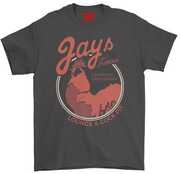 Jay's Lounge & Cock Pit Louisiana - Heavy Cotton T-Shirt - Large Black