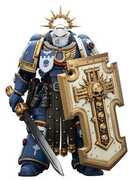 Warhammer 40K: Secret Level - Ultramarines: Torvald with Power Sword Stormshield & Bolt Pistol 1/ 18 Action Figure 