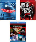 Spooky Scary 21 Movie Collection Paranormal Activity: 8-Movie Collection | Friday the 13th: 8-Movie Collection | Stephen King 5-Movie Collection , Micah Sloat