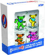 Gratetful Dead - Mini Glass Set (4-Pack / 1.5 oz)