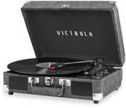 Victrola VSC-550BT-GRY Journey Bluetooth Portable Suitcase Turntable (Grey)