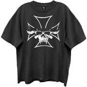 Danzg - Iron Cross - Giant Vintage T-Shirt - XL Black TSGV100DAZA4 