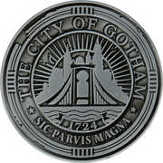 DC The Batman - Limited Edition Medallion - City of Gotham 