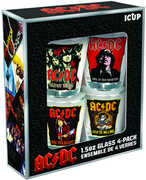 AC/ DC - Mini Glass Set (4-Pack /  1.5 oz) 