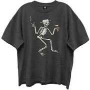 Social Distortion - Skelly & Song Titles - Front & Back Print - Giant Vintage T-shirt - Medium - Black
