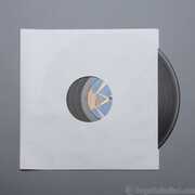 Bags Unlimited S12WR - 12 Inch LP Inner Sleeve - Center Hole - 100 Cnt (White)