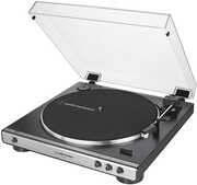 Audio Technica AT-LP60X-GM Turntable - Fully Automatic - Belt-Drive (Gun Metal/ Black) 