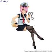 Furyu - Re:ZERO - Noodle Stopper - Ram Police Officer Cap Dog Ears