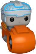 Funko POP! Rides Deluxe: Tron (1982) - Tron on Light Cycle 
