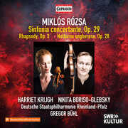 Miklos Rozsa: Sinfonia concertante; Rhapsody for cello , Harriet Krijgh