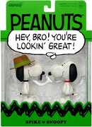 Super7 - Peanuts - ReAction Figures - Snoopy & Spike (2-Pack)