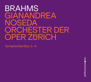 Johannes Brahms: Symphonies 1-4 , Orchester der Oper Zurich