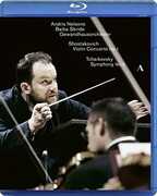 Violin Concerto / Symphony 5 , Nelsons Skride Gewandhausorchester Leipzig Feudel