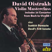Violin Masterclass 24 Concertos from Bach to Vivaldi Other Key Works & Chamber Music , David Oistrakh