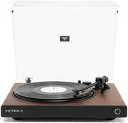 Victrola VPT-1520-WLN Wave Bluetooth Turntable with Auracast - Walnut 