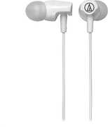 Audio Technica ATH-CLR100ISWH SonicFuel In-Ear Headphones with In-line Microphone & Control White