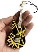 EVH Eddie Van Halen VH2 Bumblebee Guitar Holiday Ornament 
