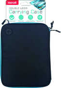 Maxell 199508 DL-CP1 Storage Case Double Layer, Soft-Sided, Zippered (Blue) 