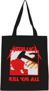 Rocksax - Metallica - Kill 'Em All 2 Logo - Eco-Friendly Tote Bag (Black) 