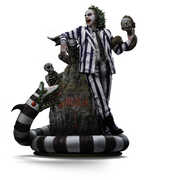 Iron Studios - Beetlejuice Beetlejuice - Art Scale 1/ 10 - Beetlejuice Statue , Michael Keaton