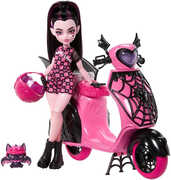 Monster High Draculaura Vamptastic Scooter Doll & Vehicle Set 