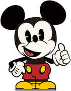 Monogram - Mickey Classic Figural Bank 