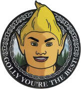 The Elder Scrolls IV: Oblivion - Lmited Edition Pin Badge - Adoring Fan 