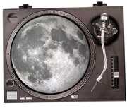 3D Moon - Graphic Turntable Slip Mat 