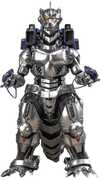 HIYA - Godzilla Against Mechagodzilla - Exquisite Basic - 7.7 " Mechagodzilla MFS-3 Action Figure 