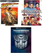 Epic 15-film 4K Collector's Set ~ Indiana Jones 4-Movie Collection | Star Trek: The Original 4-Movie Collection | Transformers: 7-Movie Collection , Mark Wahlberg