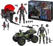 G.I. Joe - Classified Series - #218, Snake Eyes & Varmint ATV Vs. Stealth Viper & Cobra Stealth Flight Pod (Trubble Bubble)