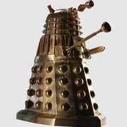 Doctor Who Brass Dalek Figure 