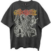 Aerosmith - Toys In The Attic 1975 Tour - Front & Back Print -Giant Vintage - T-shirt - Vintage Black- Large 